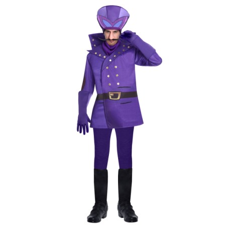 DEGUISEMENT LES FOUS DU VOLANT SATANAS (DICK DASTARDLY )TAILLE XL