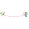 GUIRLANDE HAPPY BIRTHDAY AVEC BALLON 180 CM 