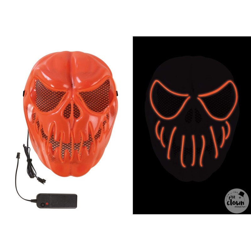MASQUE CITROUILLE LUMINEUX LED MASQUE CITROUILLE LUMINEUX LED