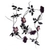 GUIRLANDE DE FLEURS VIOLET 220 CM 