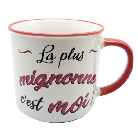 MUG LA PLUS MIGNONNE C'EST MOI