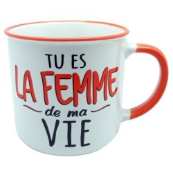 MUG TU ES LA FEMME DE MA VIE