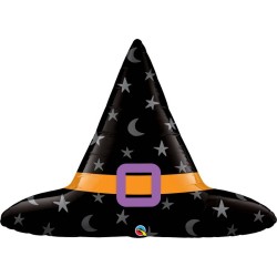 BALLON METALLIQUE CHAPEAU DE SORCIERE 102 CM 