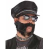 CASQUETTE ROCKER OU MOTARD NOIRE