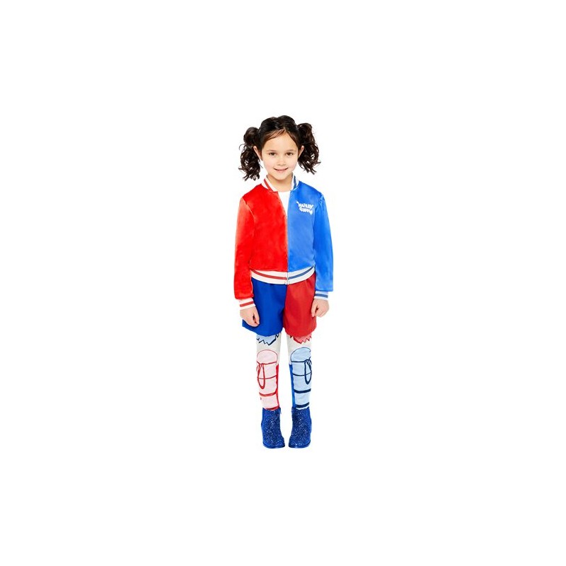 DEGUISEMENT ENFANT SUPER HERO FILLE HARLEY QUINN 4-6 ANS DEGUISEMENT ENFANT SUPER HERO FILLE HARLEY QUINN 4-6 ANS