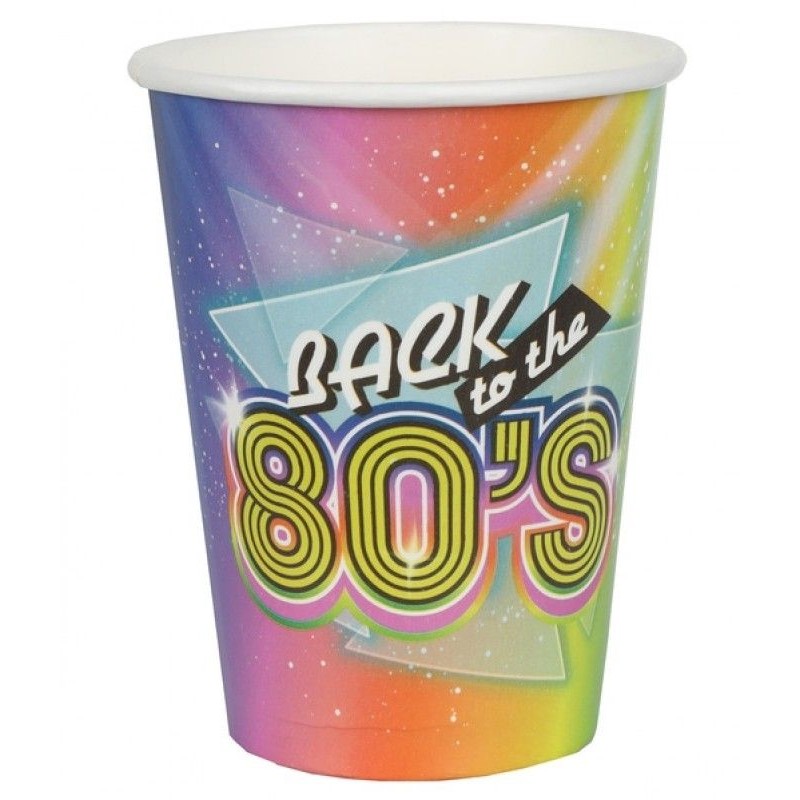 10 GOBELETS BACK TO 80'S 20 CL 10 GOBELETS BACK TO 80'S 20 CL