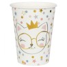 10 GOBELETS CHAT KITTY 20 CL 