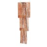 SUSPENSION METALLIQUE ROSE GOLD  40 X 115 CM 