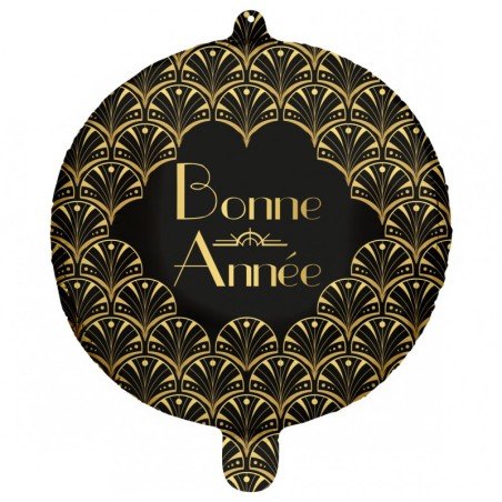 BALLON METALIQUE 45CM "BONNE ANNEE"