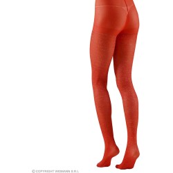 COLLANT ROUGE A PAILLETTES TAILLE XL