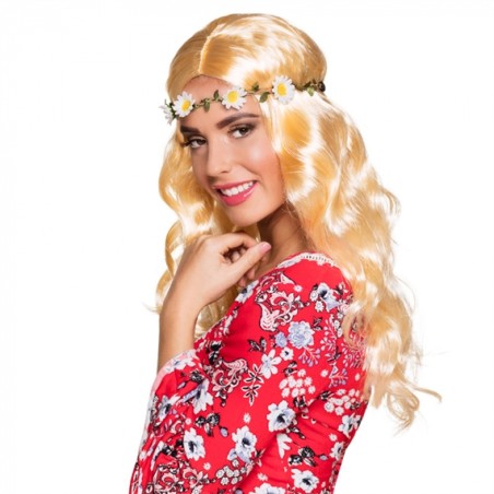 PERRUQUE JOY BLONDE AVEC BANDEAU 