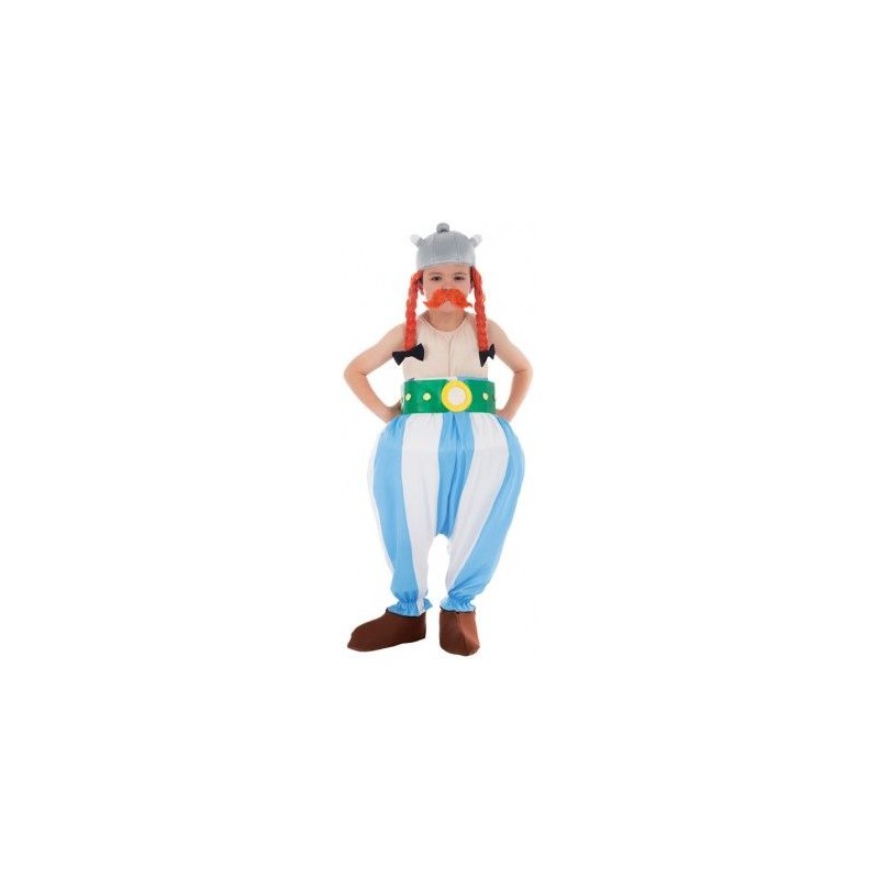 DEGUISEMENT GAULOIS OBELIX TAILLE L 152 CM 