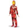 DEGUISEMENT IRON MAN AVEC MUSCLES REMBOURES TAILLE 7-8 ANS
