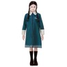 DEGUISEMENT FILLE MERCREDI FAMILLE ADDAMS TAILLE S (4-6 ANS )