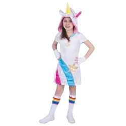 DEGUISEMENT ROBE LICORNE TAILLE 140 