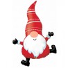 BALLON METALLIQUE GNOME NOEL   107 CM 