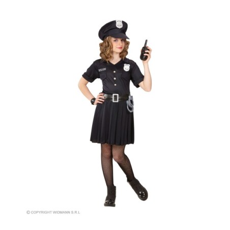 DEGUISEMENT FILLE POLICE TAILLE 128 CM