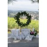 URNE CARREE MARIAGE VEGETAL 20 x 20 x 20 CM