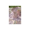 6 SACHETS PASSE PARTOUT ROSE POIS OR 6 x 3 x 7 CM
