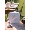 LIVRE D'OR CARRE JUST MARRIED BLANC ET ROSE GOLD 24 x 24 CM